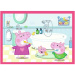 Prasiatko Peppa – 4 v 1 12,15,20,24 dielikové puzzle – Trefl