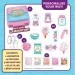 Puffy Pouches: Pufi charm design set - cukrovinky obrázok 2