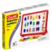 Quercetti: Magnetická tabuľa s farebnými číslicami 48ks