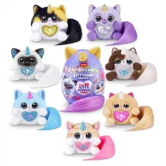 Rainbocorns: Pocket Kittycorn prekvapenie mačka plyšová figúrka v rôznych variantoch 1ks obrázok 2