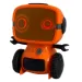 RC interaktív TalkBot robot vysielačka s režimom chôdze v oranžovej farbe 2,4GHz obrázok 3