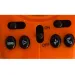 RC interaktív TalkBot robot vysielačka s režimom chôdze v oranžovej farbe 2,4GHz obrázok 5