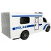 RC Policajný mikrobus na diaľkové ovládanie, so svetlom a zvukom 1:18  20cm