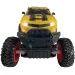 RC Žlté Off-Road vozidlo na diaľkové ovládanie, svalové auto so svetlom 27MHz 1/14