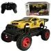 RC Žlté Off-Road vozidlo na diaľkové ovládanie, svalové auto so svetlom 27MHz 1/14