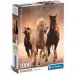 Rýchle kone HQC 1000-dielny puzzle s plagátom - Clementoni