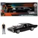 Rýchlo a zbesilo: 1970 Dodge Charger kovový model auta s figúrkou Dom 1/24 - Simba Toys obrázok 1