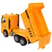 Sklápač, žlté nákladné auto 17cm