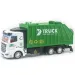Smetiarske nákladné auto s naťahovacím pohonom, so svetlom a zvukom 1/48