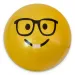 Smiley gumová lopta v rôznych variantoch 23cm