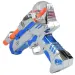 Space Warrior: Elektrická chrómová vesmírna pištoľ so svetlom a zvukom 24cm