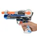Space Warrior: Elektrická chrómová vesmírna pištoľ so svetlom a zvukom 24cm