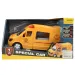 Special Car: Žlté expressné kuriérske vozidlo so svetlom a zvukom, zotrvačníkom 24cm