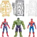 Spider-Man Úplne nový deň: ActionVerse Akčná figúrka 3ks sada – Hasbro obrázok 2