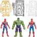 Spider-Man Úplne nový deň: ActionVerse akčné figúrky sada 3 ks – Hasbro