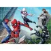 Spiderman 2v1 puzzle 100 dielne puzzle na vyfarbenie