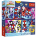 Spidey a priatelia - 4 x 88 ks Premium Plus Kids puzzle - Trefl