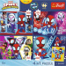 Spidey a priatelia - 4 x 88 ks Premium Plus Kids puzzle - Trefl