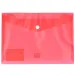 Spirit: Červený transparentný obal na dokumenty A/5