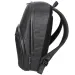 Spirit: Čierny batoh z umelej kože s 3 priehradkami 41x33x7,5cm