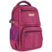 Spirit: Etty purpurová zaoblená školská taška, batoh so štyrmi priehradkami 45x35x18cm