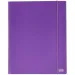 Spirit: Fialový kartónový priečinok s gumičkou A4 s hrúbkou 30mm