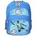 Spirit: Football modrá ergonomická školská taška batoh