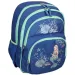 Spirit: Morská víla modrá zaoblená, ergonomická školská taška 40x20x18cm