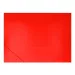 Spirit: Neónovo-červený obal na dokumenty s gumičkou A4