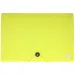 Spirit: Neónovo-žltý držiak na dokumenty A4 s 12 priehradkami