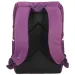 Spirit: Purpurový batoh s bielymi popruhmi 47x33x17cm