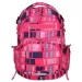 Spirit: Stinger ružový kockovaný prémiový ergonomický batoh školská taška