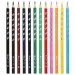 Spirit: Trojhranné premium farebné ceruzky 12 dielny set