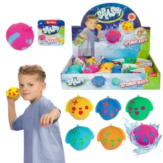 Splash Opakovane použiteľná vodná bomba loptu 6cm v rôznych variantoch 1ks obrázok 1