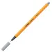 Stabilo: Point 88 stredne-sivá fixka 0,4mm