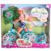 Steffi Love: Cyklistka Steffi bábika s detským prívesom za bicykel - Simba Toys
