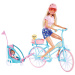 Steffi Love: Cyklistka Steffi bábika s detským prívesom za bicykel - Simba Toys