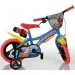 Superman modrý bicykel vo veľkosti 12