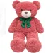 Teddy Greetings: Berry Hugs plyšový medveď červená darčeková krabička 120cm