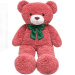 Teddy Greetings: Berry Hugs plyšový medveď v červenej darčekovej krabici 120 cm