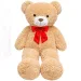 Teddy Greetings: Honey Hugs plyšový medveď červená darčeková krabička 120cm