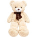 Teddy Greetings: Snehové priania plyšový medveď v červenej darčekovej krabici 120 cm