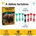 Tossit Starter Pack červená-turquoise silikónová prísavková darts hra obrázok 2