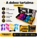 Tossit Family Pack – Ružová, Fialová, Modrá, Žltá prilepovacia šípky spoločenská hra obrázok 2