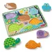 Touch & Feel Lesné zvieratá drevená hmatová skladačka - Melissa & Doug obrázok 2