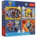 Toy Story 5 - 4 x 88 ks Premium Plus detský puzzle - Trefl obrázok 1
