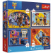 Toy Story 5 - 4 x 88 ks Premium Plus Kids puzzle - Trefl