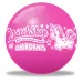 Unicorn ružová gumová lopta 22cm