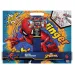 Úžasný Spiderman, omaľovanka s nálepkami a 3 pastelkami