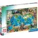 Úžasný svet zvierat 300ks Super puzzle - Clementoni